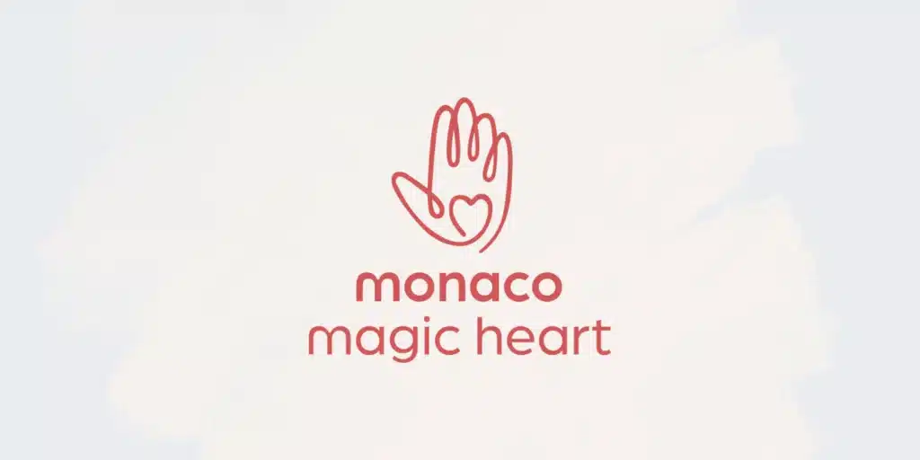 Création de Logo 16 Creation Logo Logo Monaco Prismaze Monaco Magic Heart association caritative Karine Wielgus gouvernement state louis II