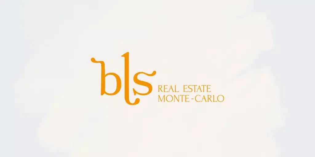 Création de Logo 15 Creation Logo Logo Monaco Prismaze BLS real estate Monaco Agence immobiliere Monaco