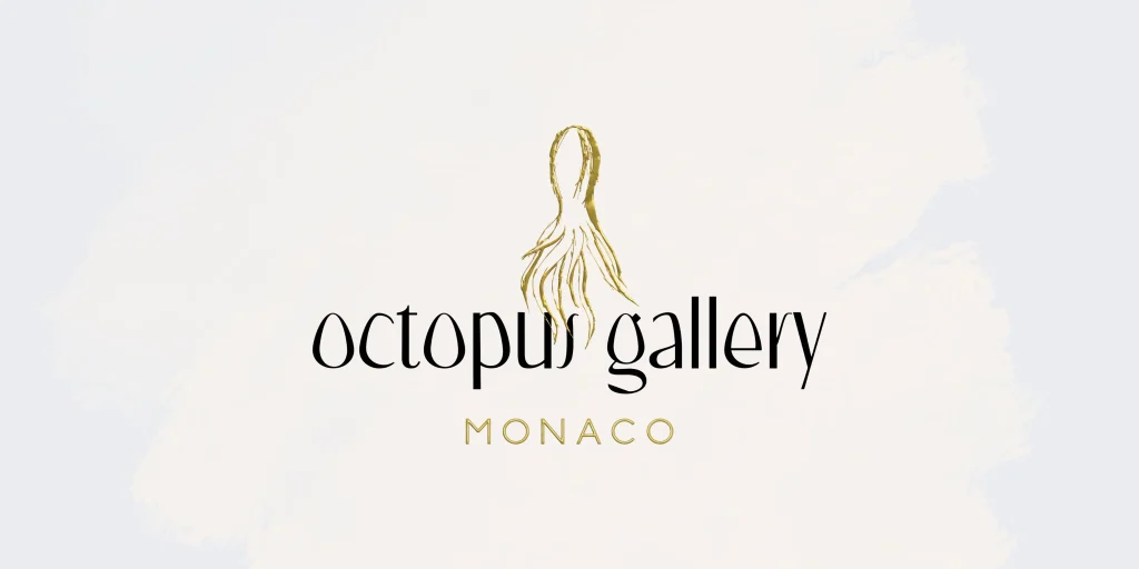 Création de Logo 18 Creation Logo Logo Monaco Prismaze Octopus Gallery art monaco exposition mer sur le theme de la mer