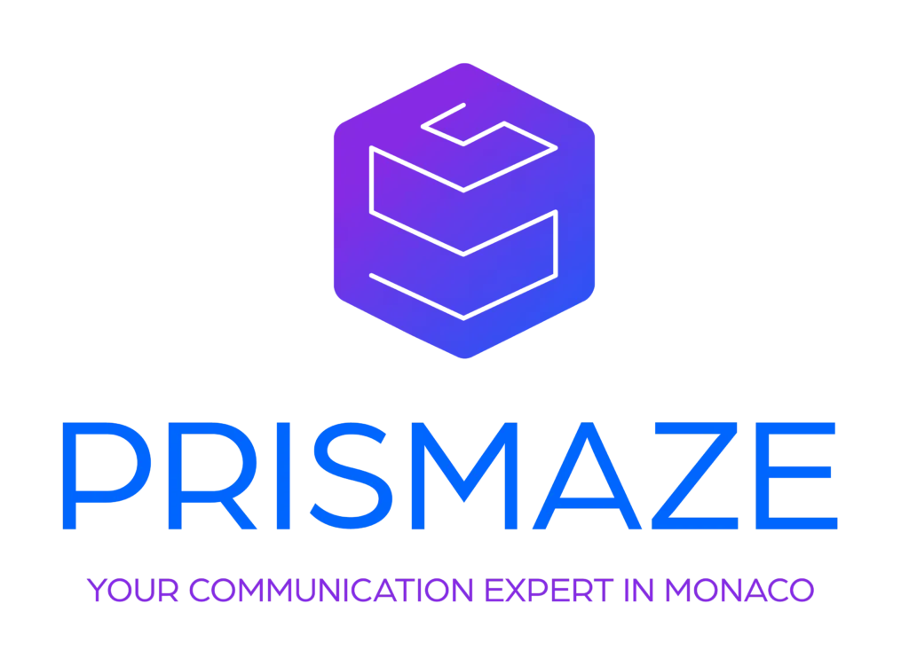 Logo Prismaze portfolio agence de communication Monaco