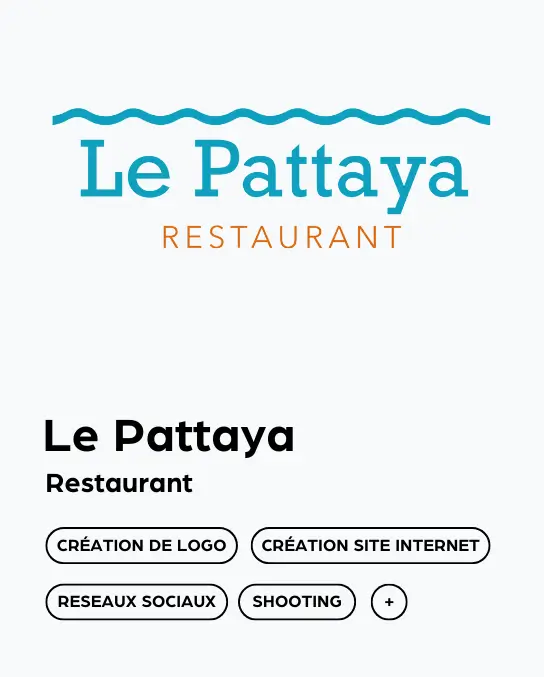 Portfolio 20 Le Pattaya Portfolio Prismaze Monaco Agence de Communication Site internet Logo creation referencement seo sea digital charte graphique identité visuelle