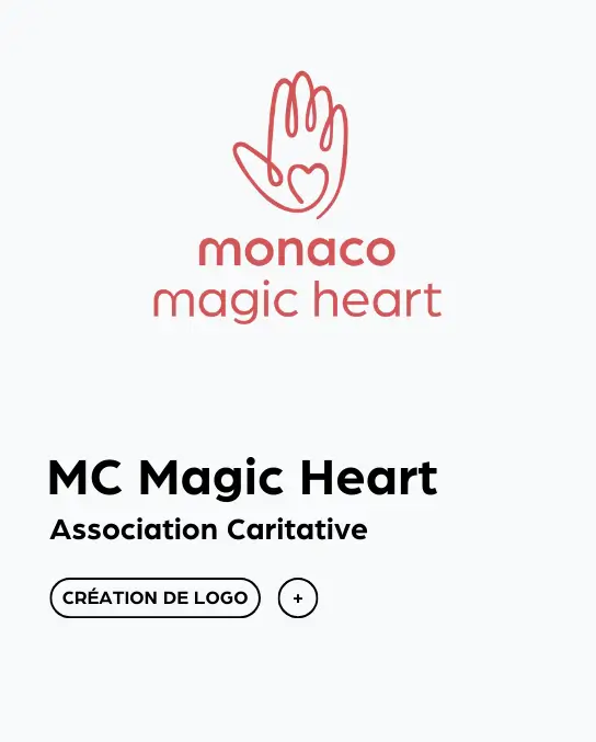 Portfolio 13 Monaco Magic Heart Portfolio Prismaze Monaco Agence de Communication Site internet Logo creation referencement seo sea digital charte graphique identité visuelle