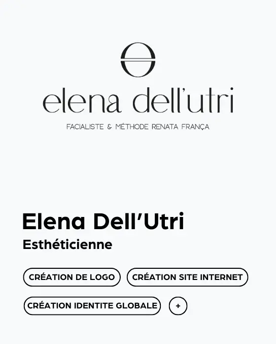 Portfolio 28 Elena Dell'utri Portfolio Prismaze Monaco Agence de Communication Site internet Logo creation referencement seo sea digital charte graphique identité visuelle